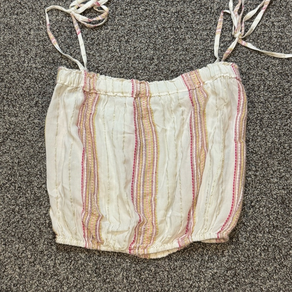 Elan Multicolor Textured Fabric Top - Picture 3 of 7